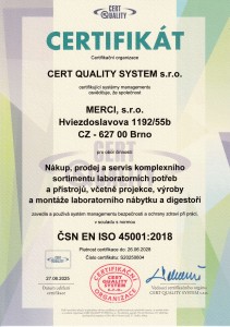 ČSN EN ISO 45001:2018